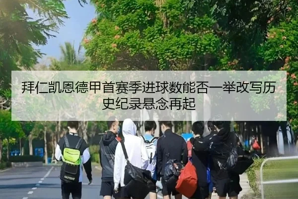 拜仁凯恩德甲首赛季进球数能否一举改写历史纪录悬念再起